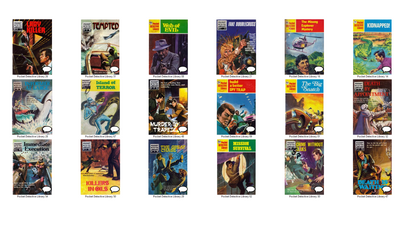 Pocket Detective Library - Comic Book Collection on Disc - 38 Issues on DVD-ROM
