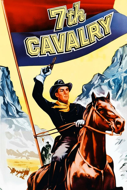 7th Cavalry (1956) Randolph Scott, Barbara Hale - Western DVD (Disc Only)
