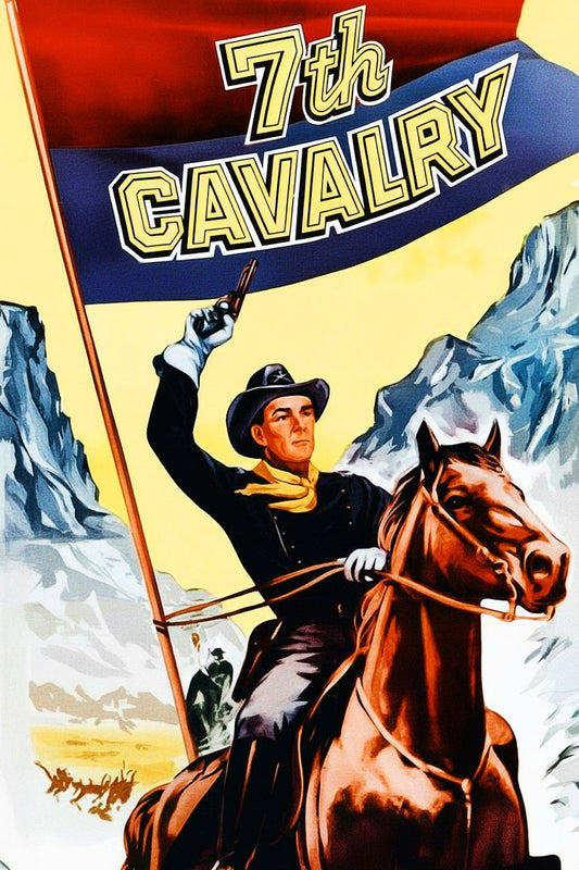 7th Cavalry (1956) Randolph Scott, Barbara Hale - Western DVD (Disc Only) - AnotherWorldGames