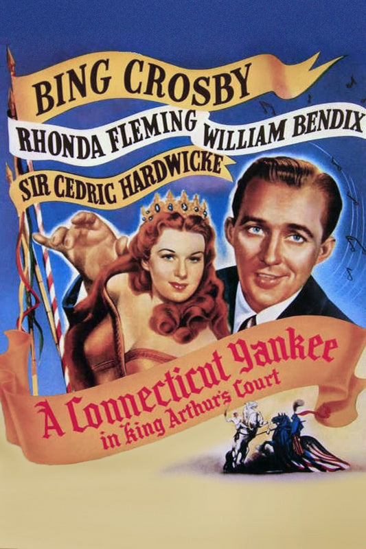 A Connecticut Yankee in King Arthur Court (1949) Bing Crosby, Rhonda Fleming – Music Romance Comedy DVD (Disc Only) - AnotherWorldGames
