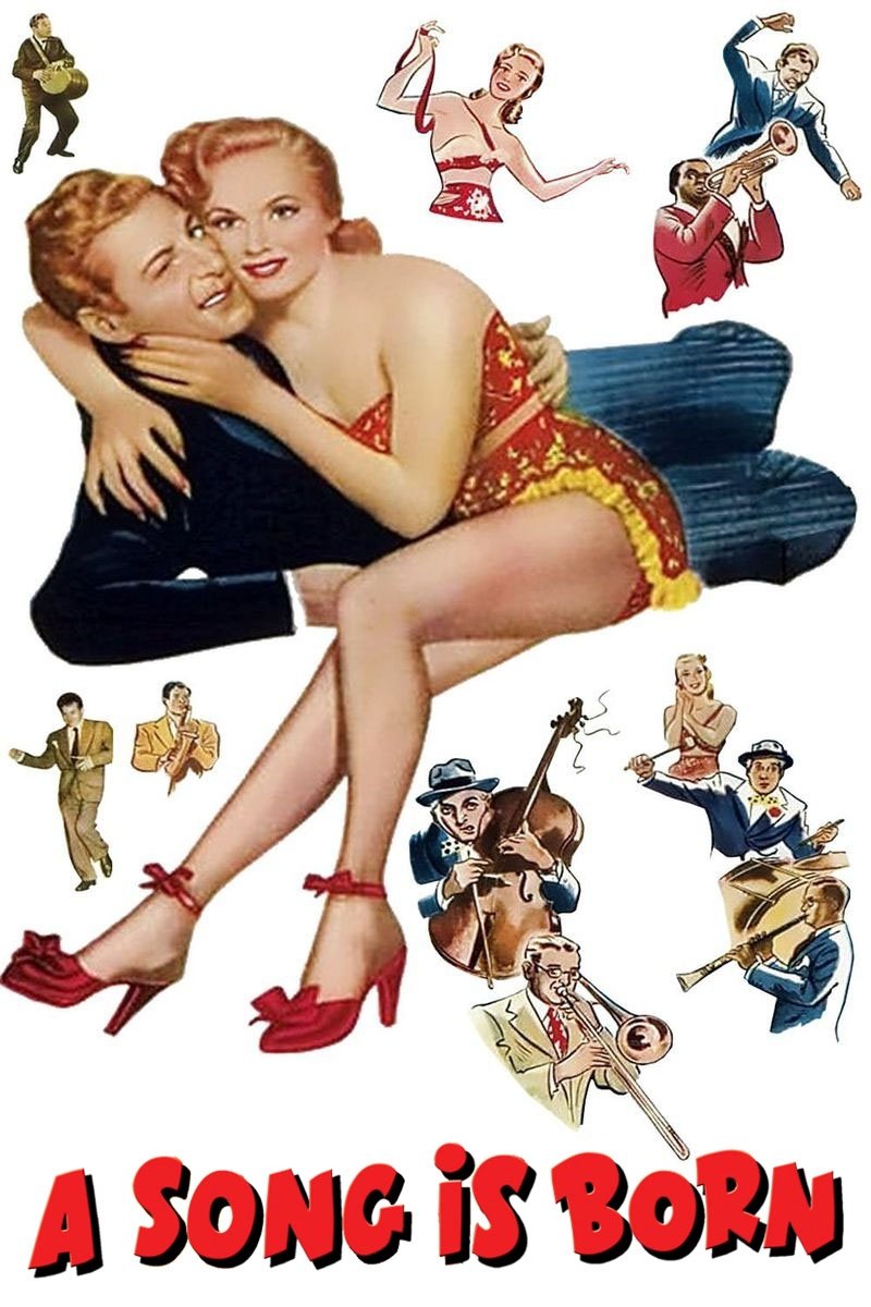 A Song Is Born (1948) Danny Kaye, Virginia Mayo – Musical Comedy (DVD Only)