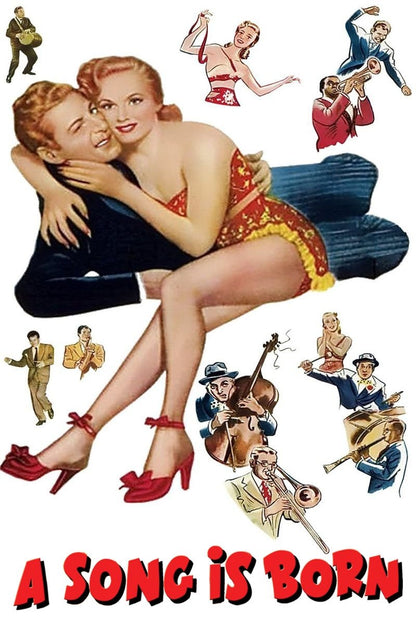 A Song Is Born (1948) Danny Kaye, Virginia Mayo – Musical Comedy (DVD Only)