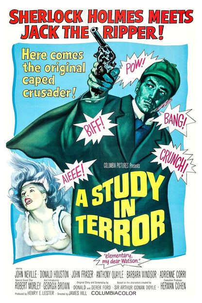 A Study in Terror (1965) Barbara Windsor, Donald Houston – Horror Mystery Drama (DVD Disc Only) – FREE UK P&P