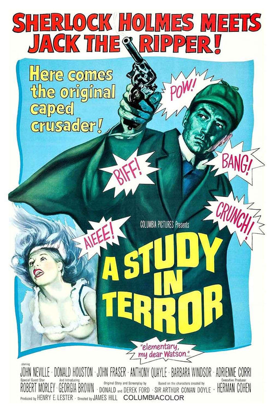 A Study in Terror (1965) Barbara Windsor, Donald Houston – Horror Mystery Drama DVD (Disc Only)