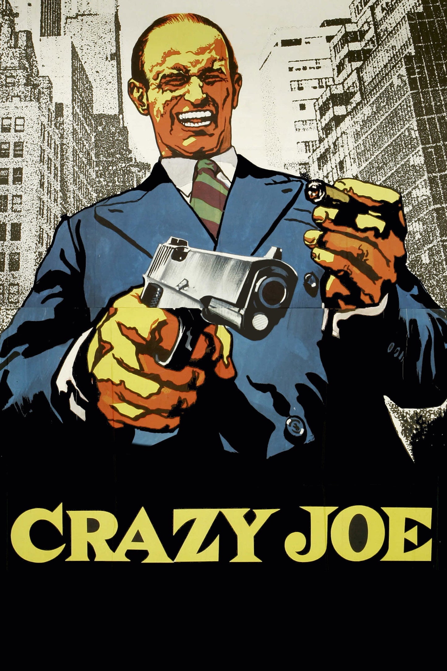 Crazy Joe (1974) Peter Boyle, Paula Prentiss – Crime Drama  (DVD disc only) - FREE UK P&P