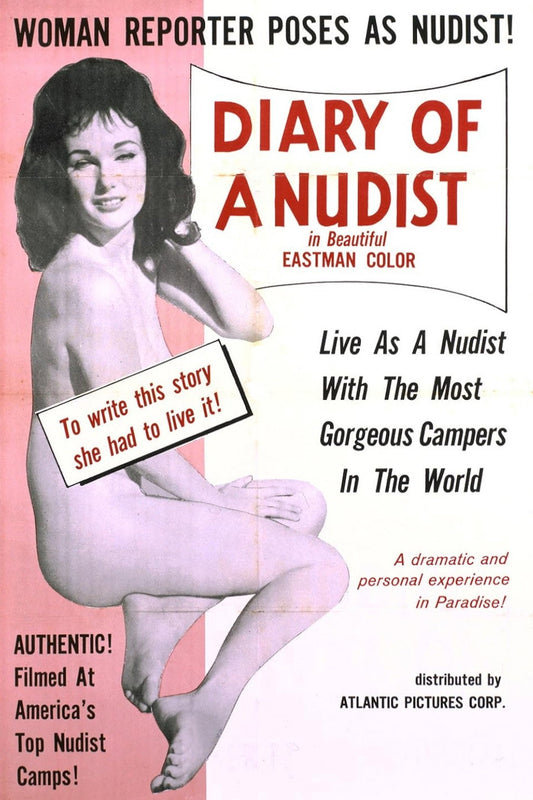 Diary of a Nudist (1961) Maria Stinger, Norman Casserly – Drama DVD (Disc Only) - AnotherWorldGames