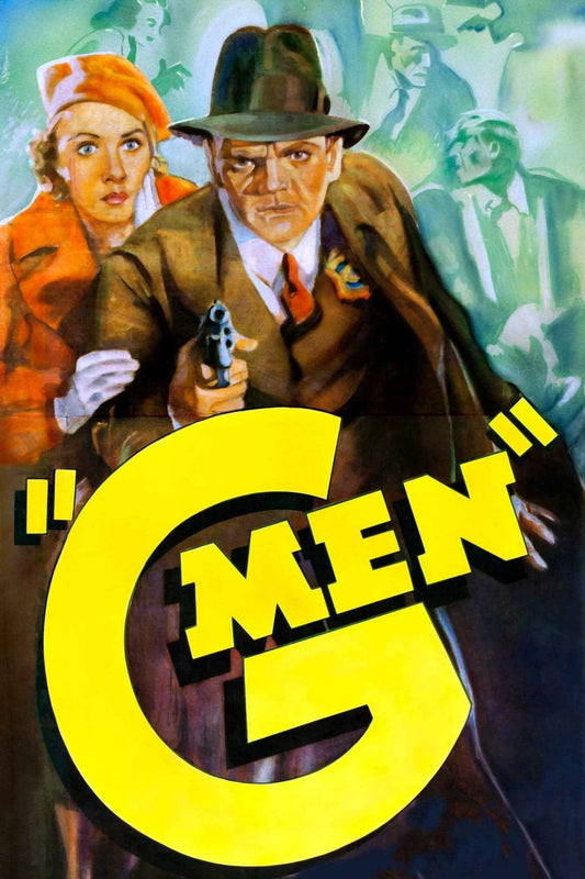 G-Men (1935) James Cagney, Margaret Lindsay – Crime Drama DVD (Disc Only)