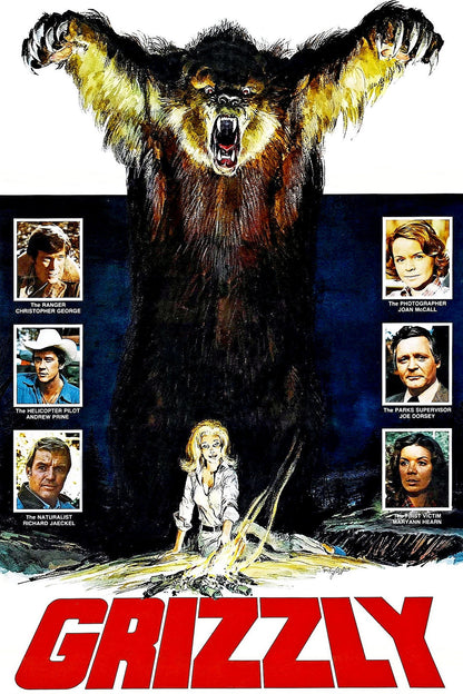 Grizzly (1976) Christopher George, Andrew Pine – Horror Thriller (DVD Only) FREE UK P&P