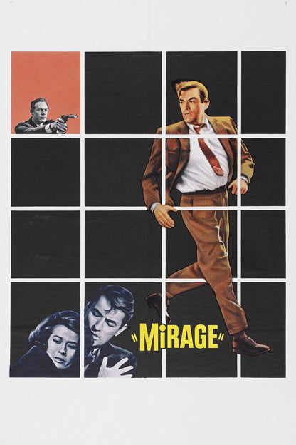 Mirage (1965) Gregory Peck, Walter Matthau – Thriller Mystery (DVD only) FREE UK P&P