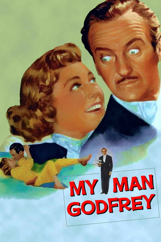 My Man Godfrey (1957) David Niven, Eva Gabor – Comedy DVD (Disc Only)