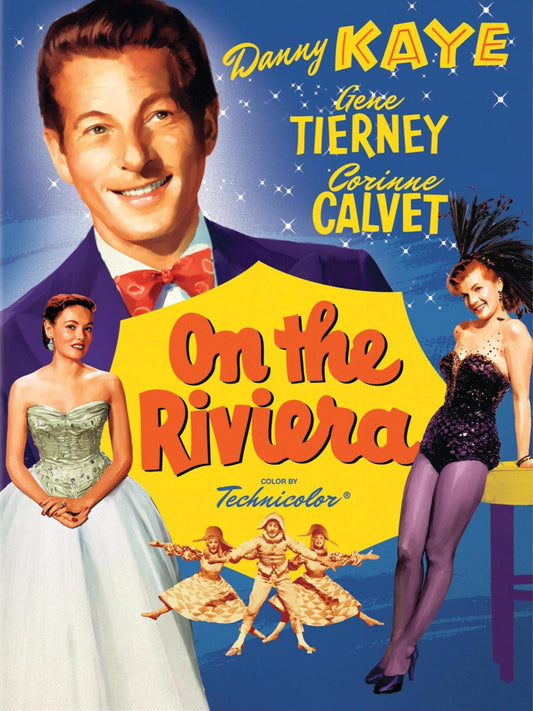 On the Riviera (1951) Danny Kay, Gene Tierney – Comedy Musical Romance DVD (Disc Only) - AnotherWorldGames