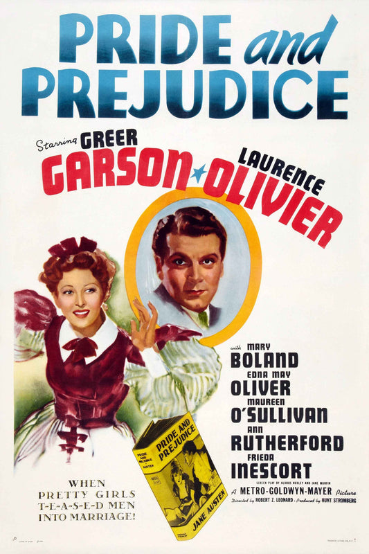 Pride and Prejudice (1940) Greer Garson, Laurence Olivier – Drama Romance DVD (Disc Only)