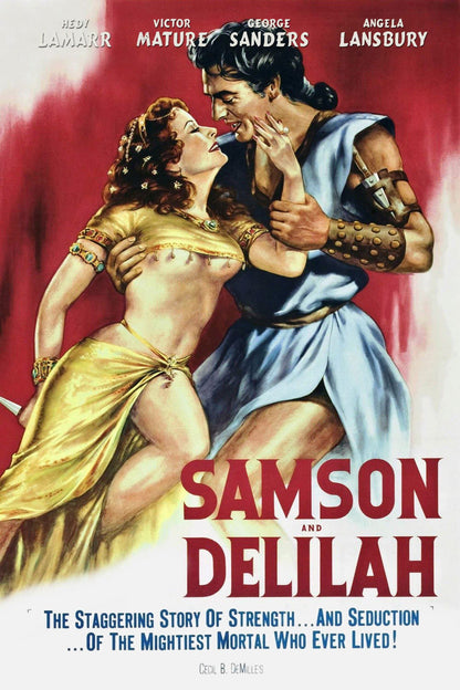 Samson and Delilah (1949) Hedy Lamarr, Angela Lansbury – Drama Romance (DVD disc only) - FREE UK P&P