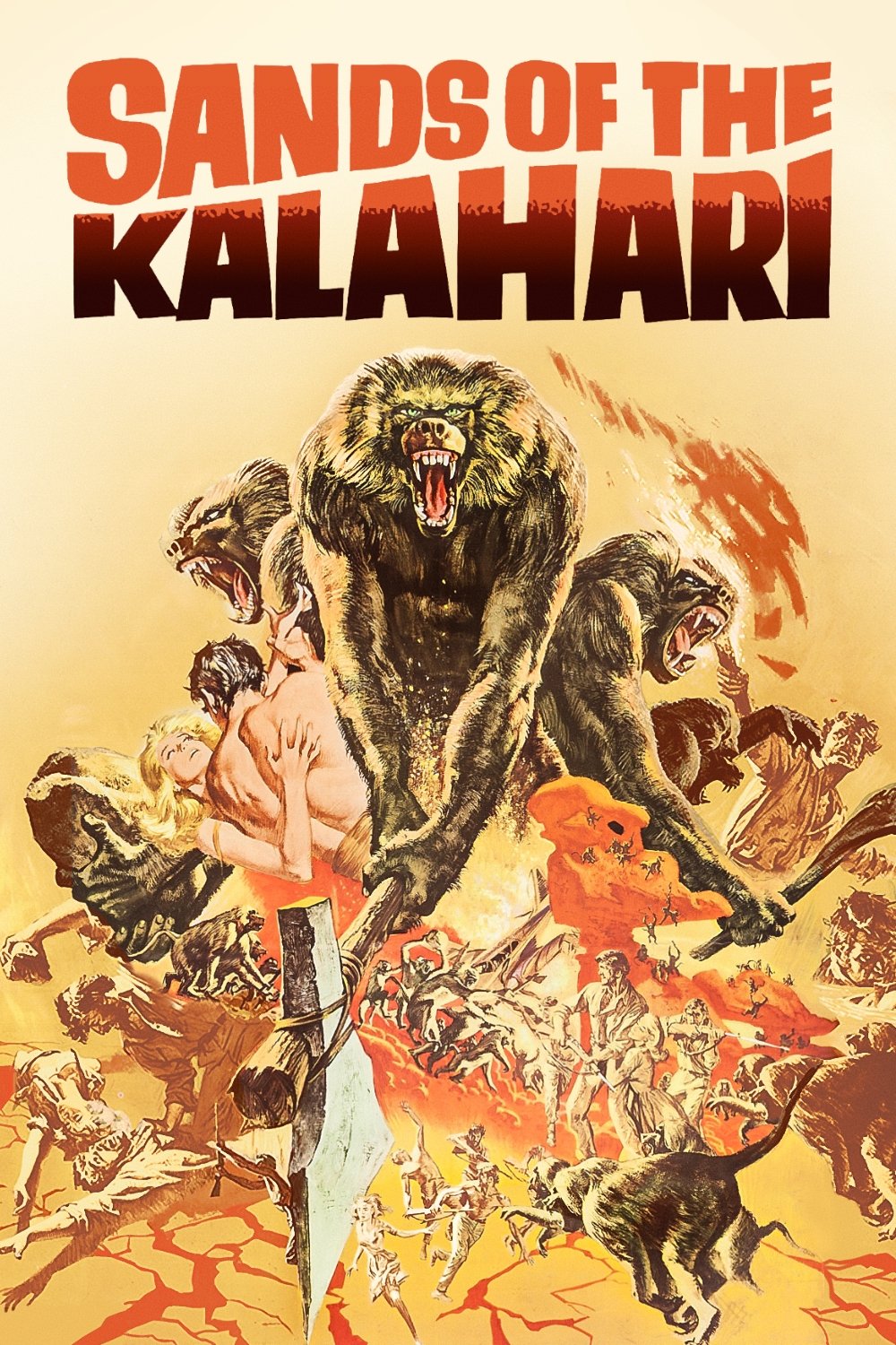 Sands of Kalahari (1965) Stuart Whitman, Stanley Baker – Adventure (DVD disc only) - FREE UK P&P