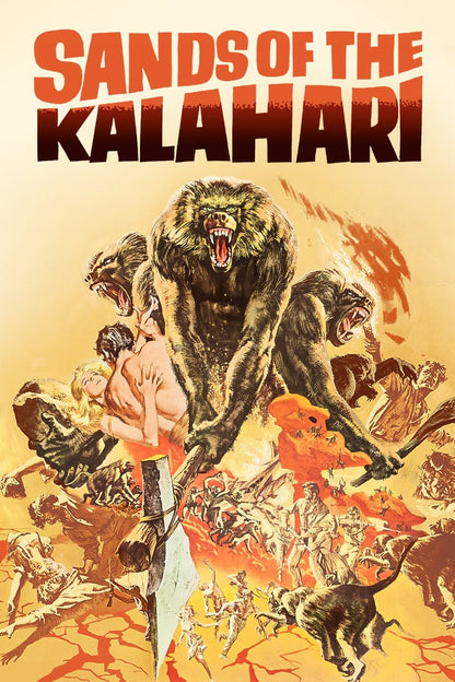 Sands of Kalahari (1965) Stuart Whitman, Stanley Baker – Adventure (DVD disc only) - FREE UK P&P