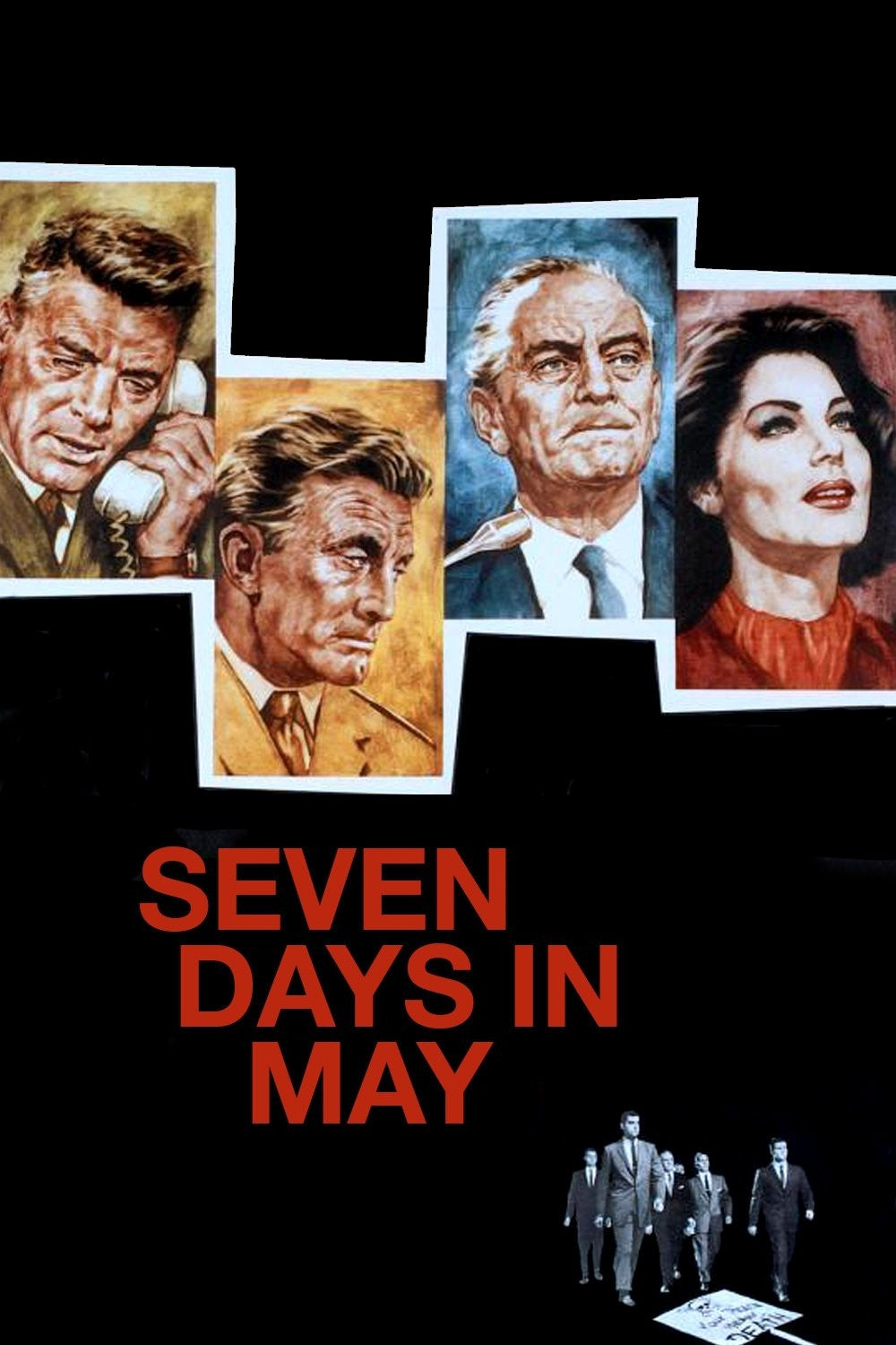 Seven Days in May (1964) Burt Lancaster, Kirk Douglas – Drama Thriller (DVD disc only) - FREE UK P&P