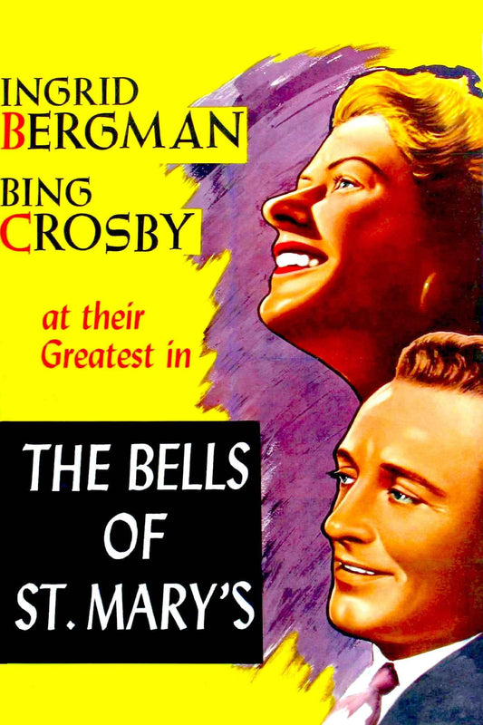 The Bells of Saint Mary's (1945) Bing Crosby, Ingrid Bergman – Comedy Drama DVD (Disc Only)