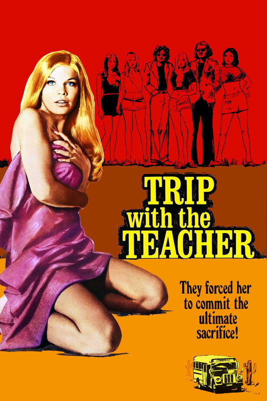 Trip With the Teacher (1975) Brenda Fogarty, Cathy Worthington – Horror Thriller DVD (Disc Only)