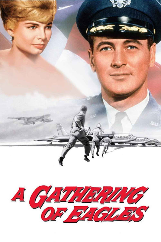 A Gathering of Eagles (1963) Rock Hudson, Rod Taylor - Drama DVD (Disc Only)