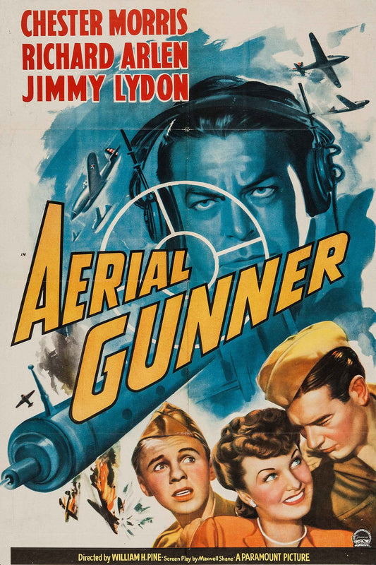 Aerial Gunner (1943) Chester Morris - War DVD (Disc Only)