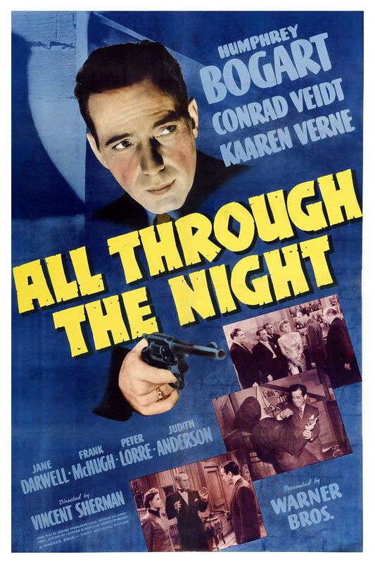 All Through The Night (1942) Humphrey Bogart – Crime War Comedy DVD (Disc Only) - AnotherWorldGames