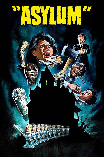 Asylum (1972) Peter Cushing, Robert Powell - Horror Drama DVD (Disc Only)