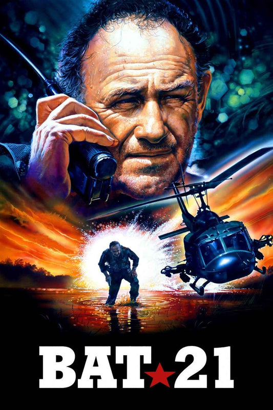 Bat 21 (1988) Gene Hackman, Danny Glover - War Drama DVD (Disc Only)