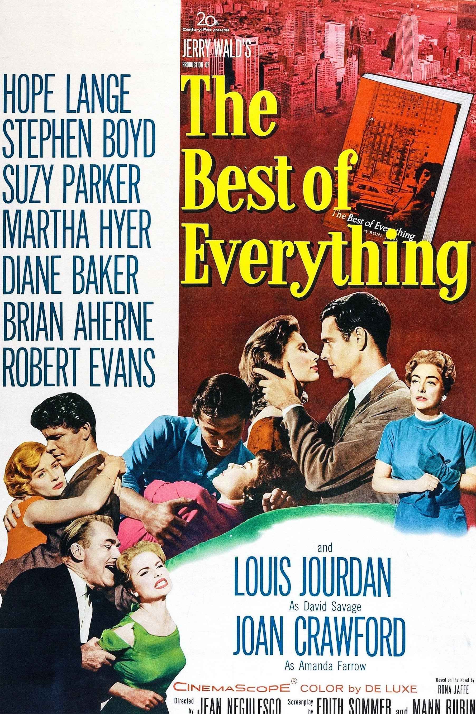 The Best of Everything (1959) Hope Lange - Romance Drama DVD (Disc Only)
