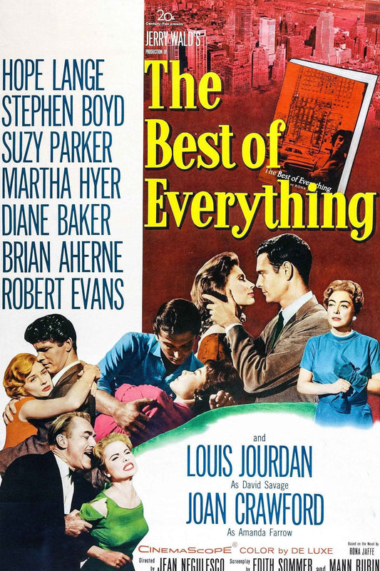 The Best of Everything (1959) Hope Lange - Romance Drama DVD (Disc Only)