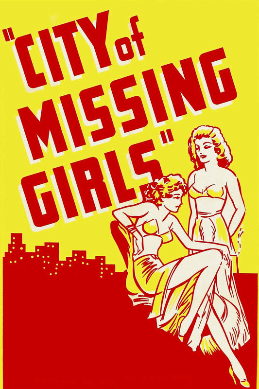 City of Missing Girls (1941) H. B. Warner - Crime, Mystery Film Noir DVD (Disc Only)