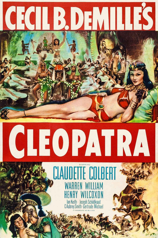 Cleopatra (1934) Claudette Colbert, Aubrey Smith - Drama History Romance DVD (Disc Only)