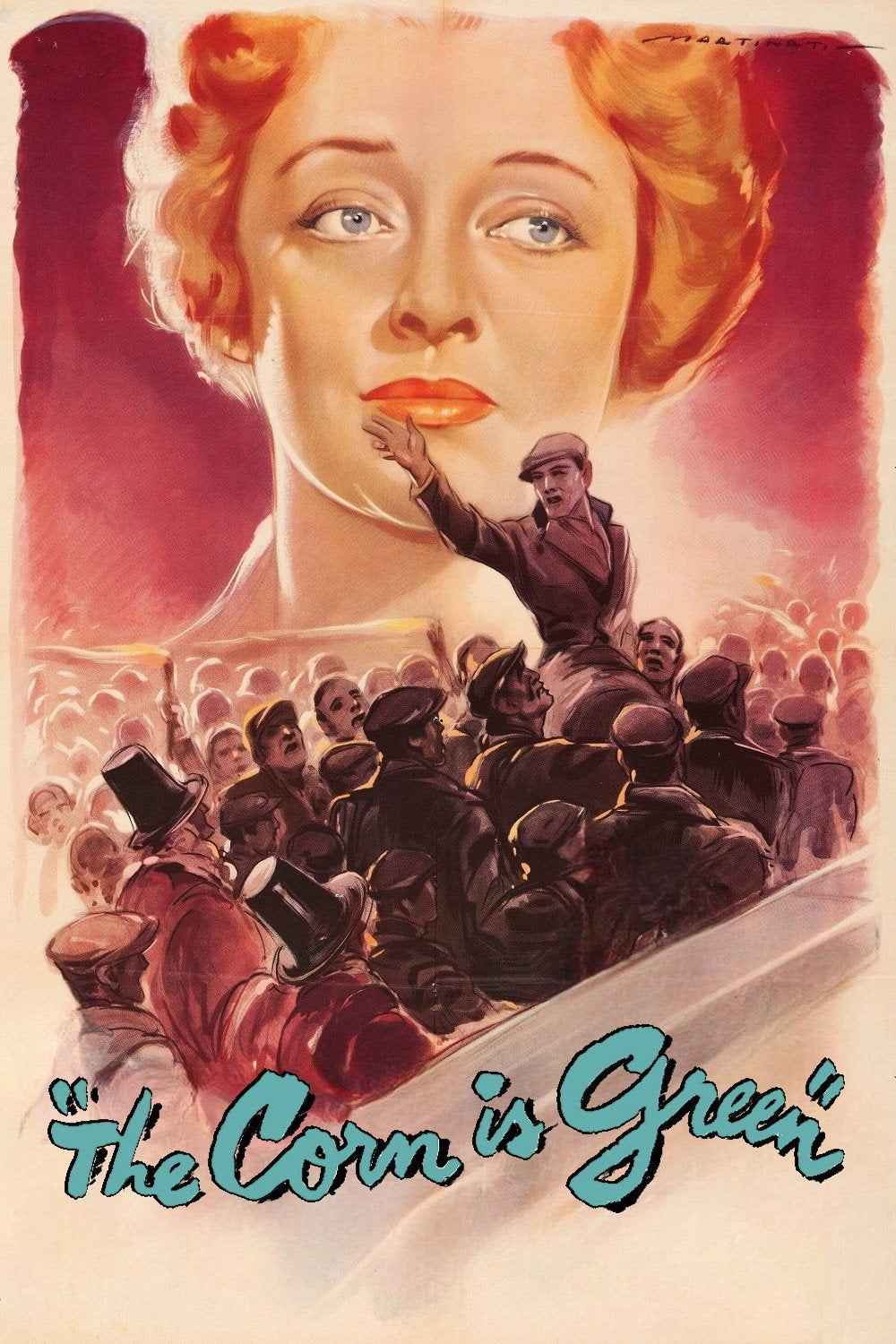 The Corn Is Green (1945) Bette Davis, Nigel Bruce - Drama DVD (Disc Only)