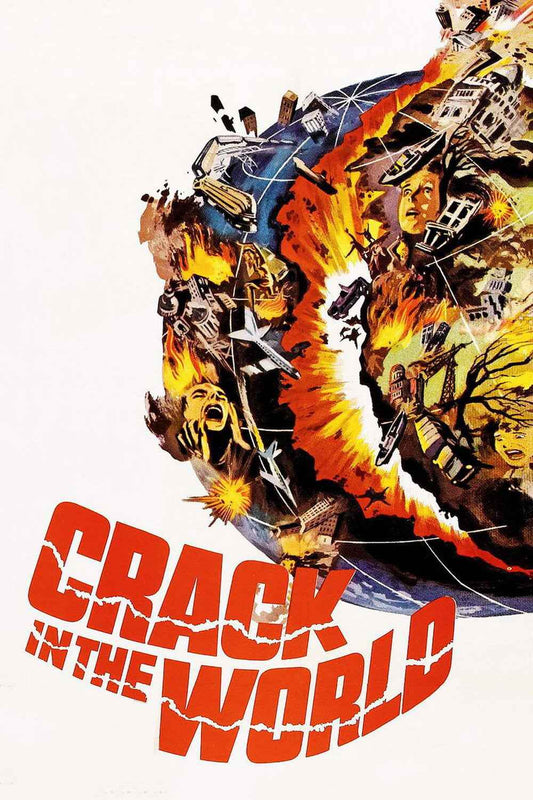 Crack in the World (1965) Dana Andrews - Sci-Fi, Disaster DVD (Disc Only)