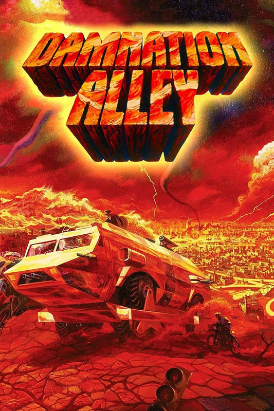 Damnation Alley (1977) Jan-Michael Vincent - Sci-Fi Adventure DVD (Disc Only)