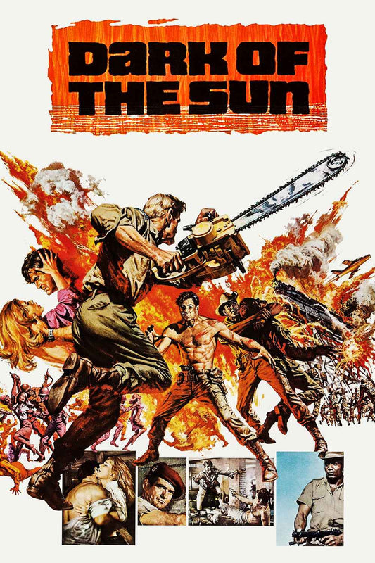 Dark of the Sun aka The Mercanaries (1968) Rod Taylor, Yvette Mimieux - War Drama DVD (Disc Only)