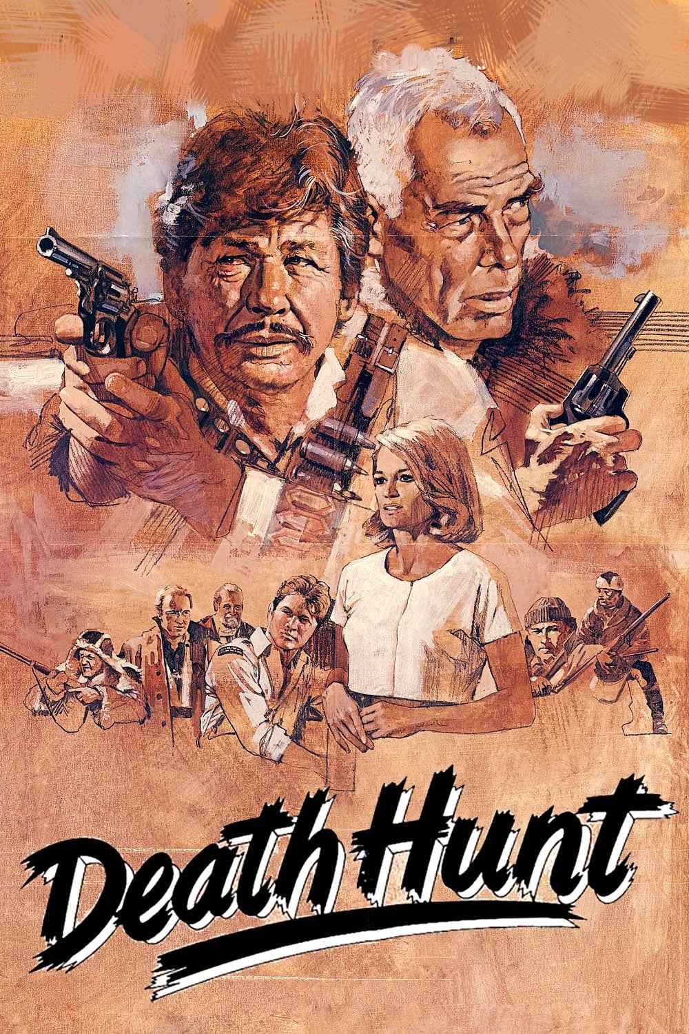Death Hunt (1981) Charles Bronson, Lee Marvin - Western Adventure DVD (Disc Only)
