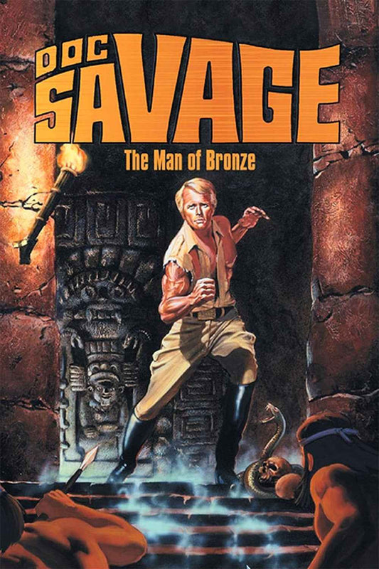 Doc Savage: Man of Bronze (1975) Ron Ely - Fantasy Adventure DVD (Disc Only)