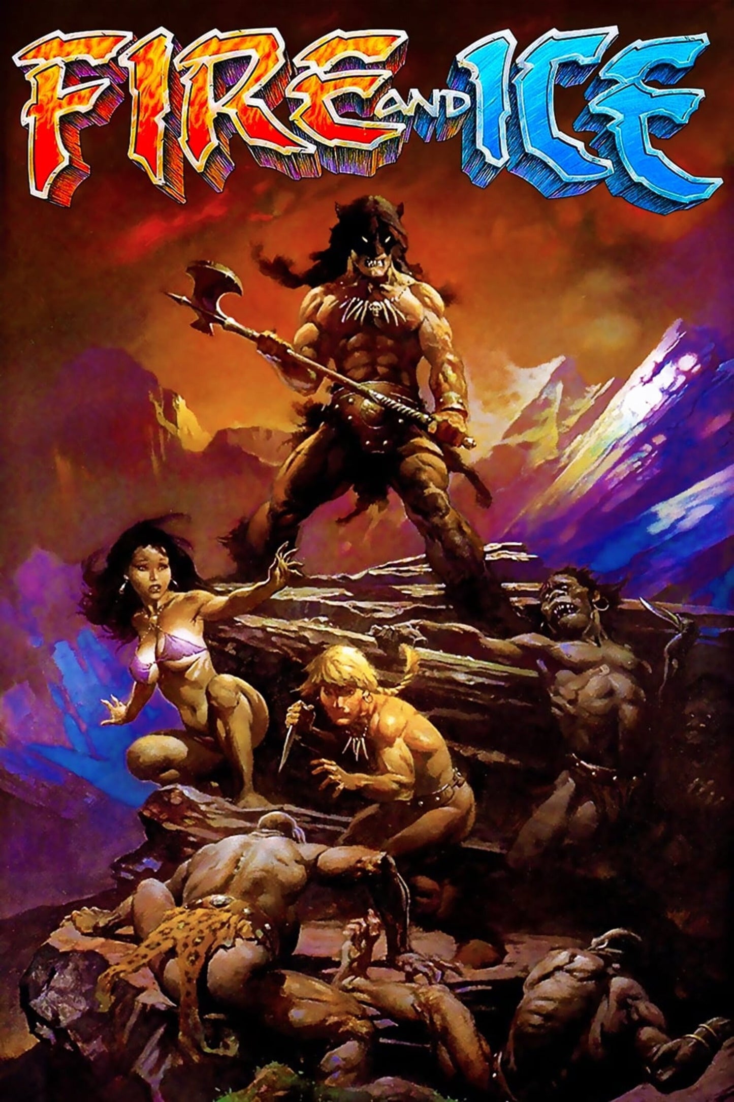 Fire and Ice (1983) Maggie Roswell Susan Tyrrell – Sci-Fi Fantasy DVD (Disc Only)