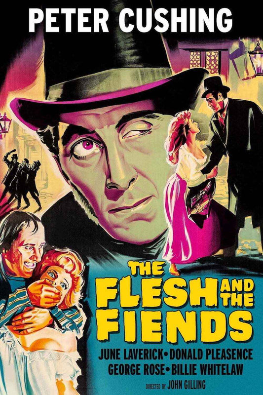 The Flesh and the Fiends (1960) Peter Cushing - Horror DVD (Disc Only)
