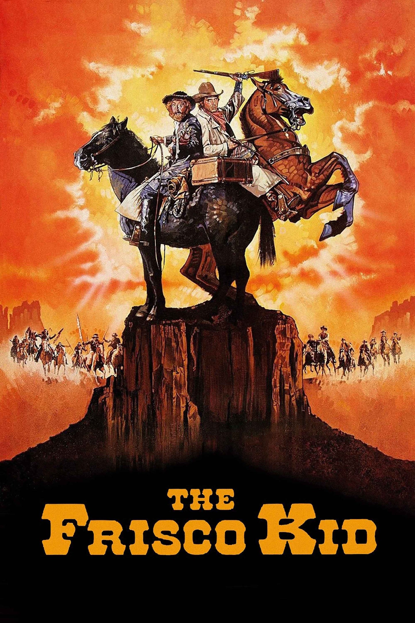 The Frisco Kid (1979) Gene Wilder, Harrison Ford - Western DVD (Disc Only)