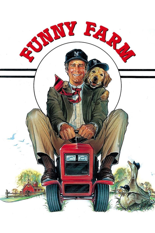 Funny Farm (1988) Chevy Chase Madolyn Smith - Comedy DVD (Disc Only) - AnotherWorldGames