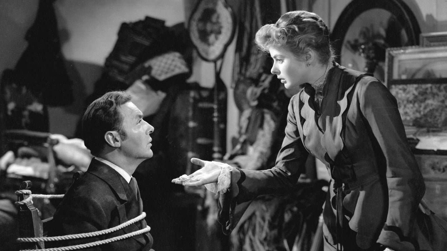 Gaslight (1944) Charles Boyer, Ingrid Bergman – Crime Thriller Film Noir DVD (Disc Only)
