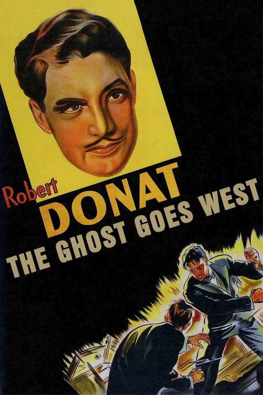 The Ghost Goes West (1936) Robert Donat, Jean Parker - Comedy Romance DVD (Disc Only)