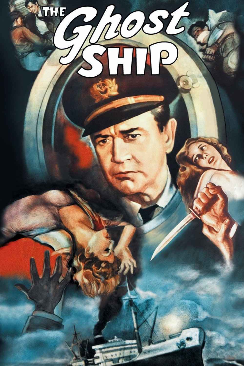 The Ghost Ship (1943) Richard Dix - Mystery Thriller DVD (Disc Only)