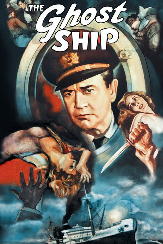 The Ghost Ship (1943) Richard Dix - Mystery Thriller DVD (Disc Only)