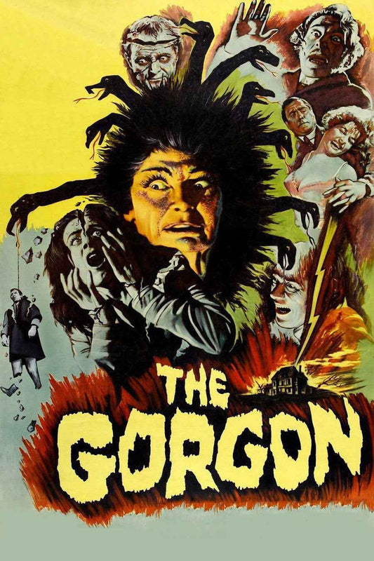 The Gorgon (1964) Peter Cushing, Christopher Lee - Fantasy Horror DVD (Disc Only)