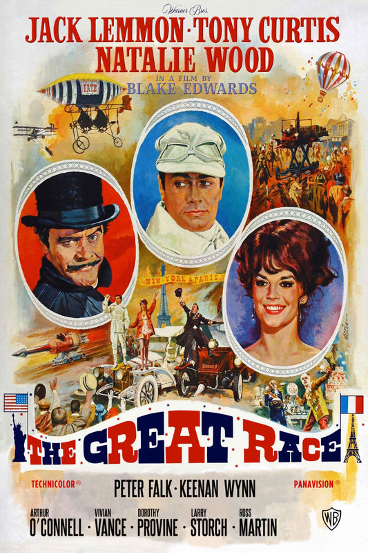 The Great Race (1965) Tony Curtis - Comedy Adventure DVD (Disc Only)