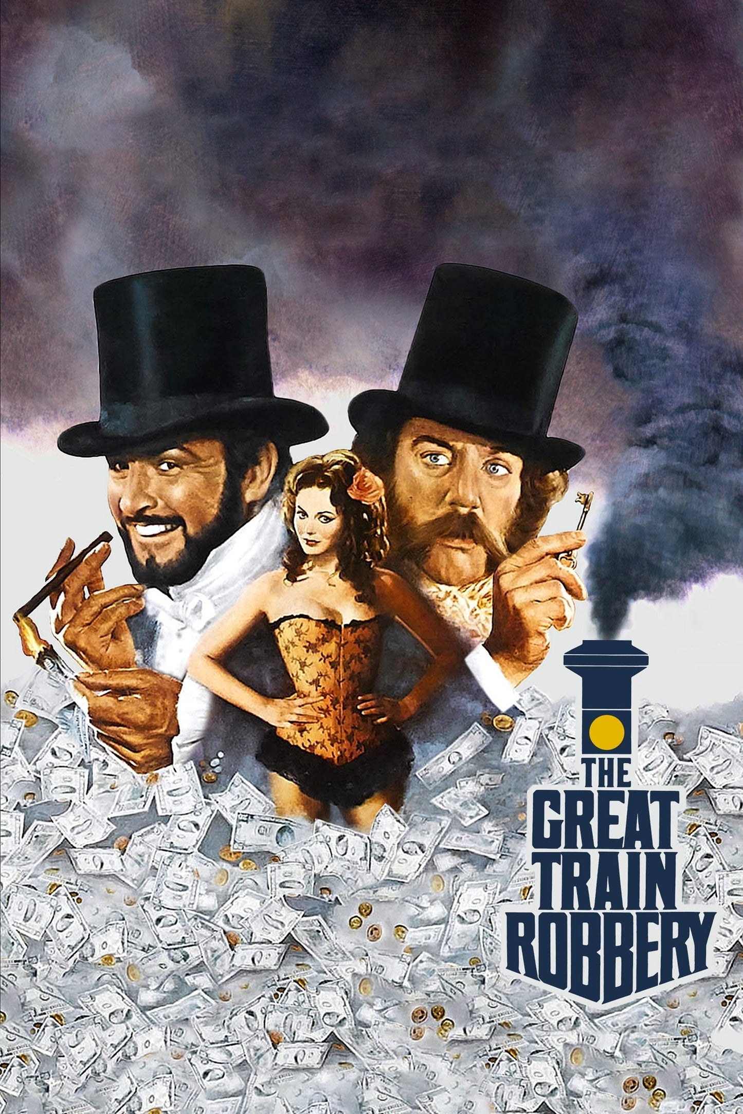 The Great Train Robbery (1978) Sean Connery, Donald Sutherland – Crime Thriller DVD (Disc Only)
