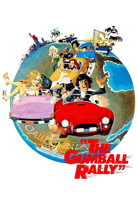 The Gumball Rally (1976) Gary Busey, John Durren - Comedy DVD (Disc Only)