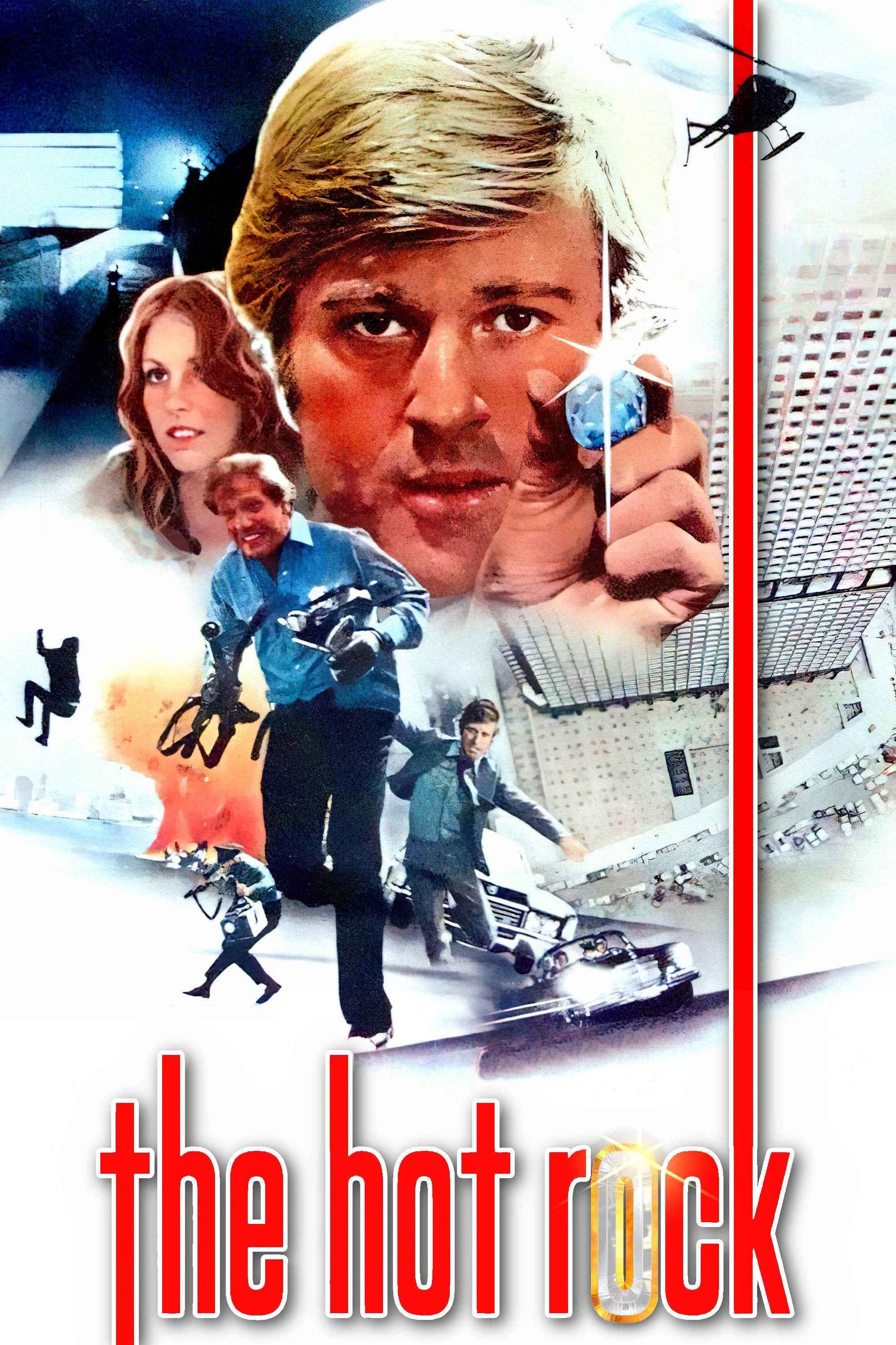 The Hot Rock (1972) Robert Redford - Crime Comedy DVD (Disc Only)